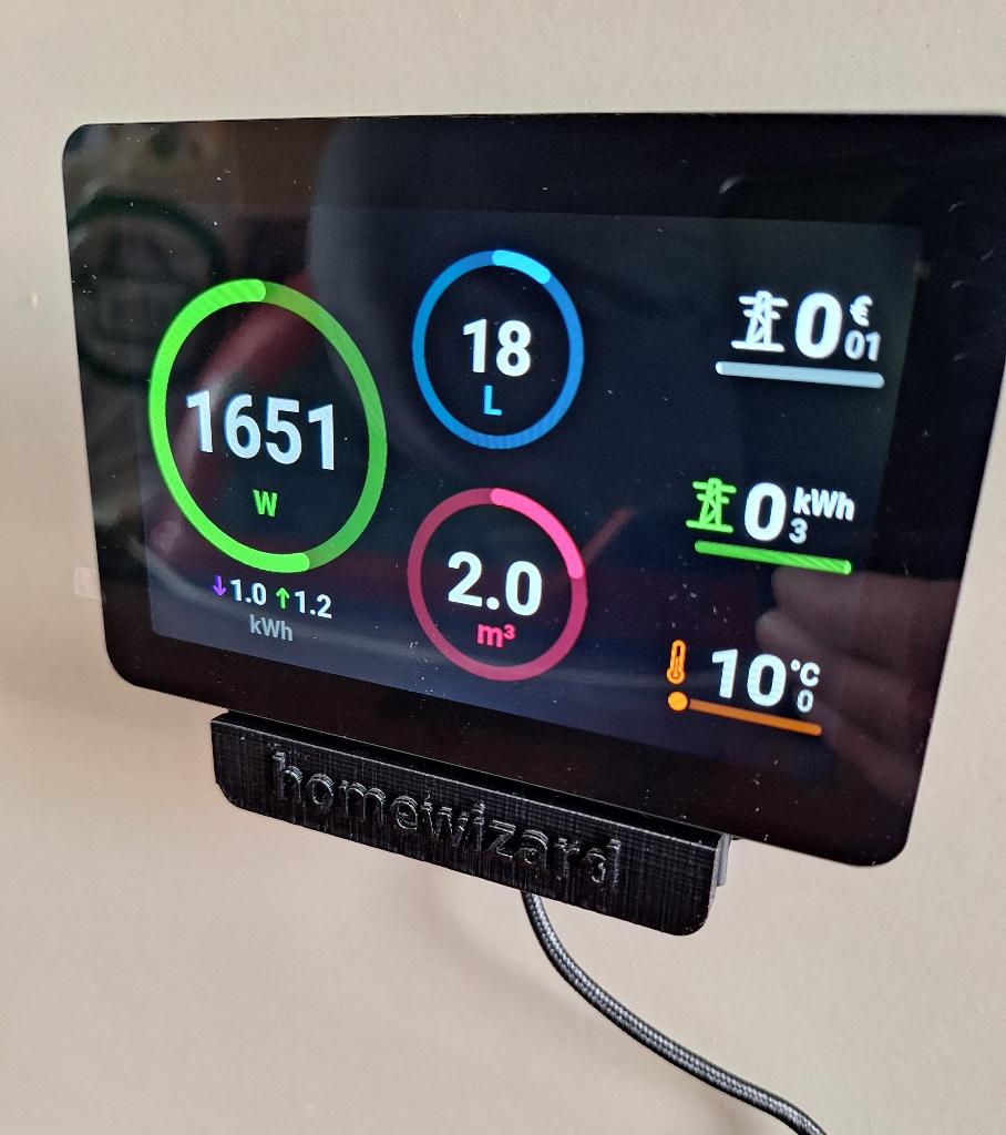 HomeWizard Energy Display muur beugel GRATIS VERZENDING, Ophalen of Verzenden, Nieuw