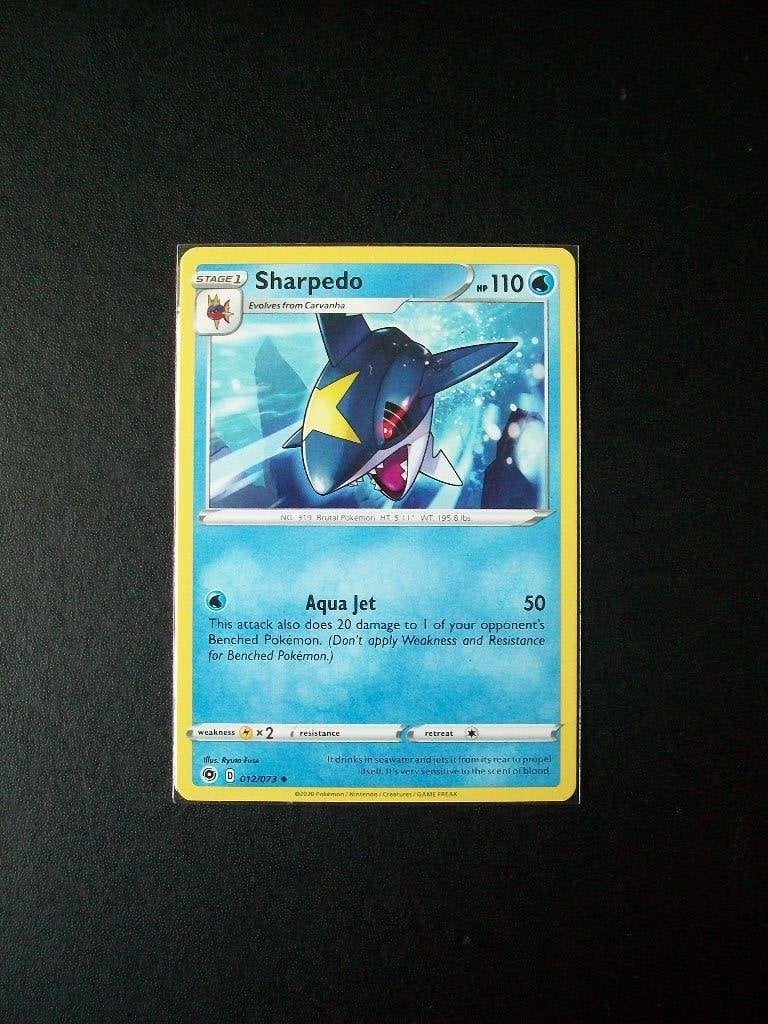 2412. Nieuwe Pokemon kaart SHARPEDO HP 110 (012/073), Verzenden, Nieuw, Losse kaart