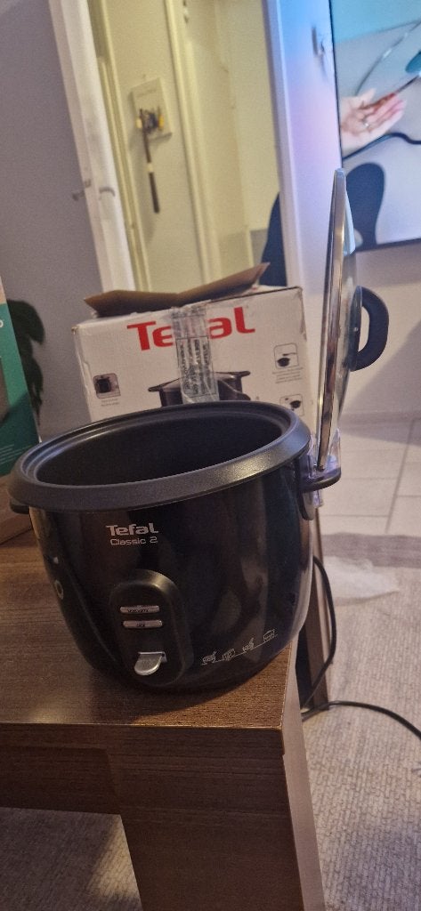 Tefal Classic 2 Rijstkoker – Zo goed als nieuw in doos, Ophalen of Verzenden, Zo goed als nieuw