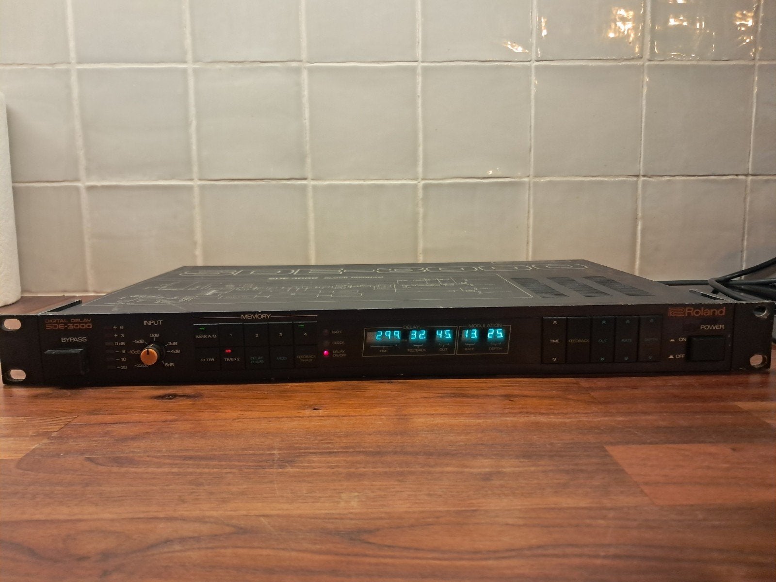 Roland SDE3000, Ophalen, Gebruikt