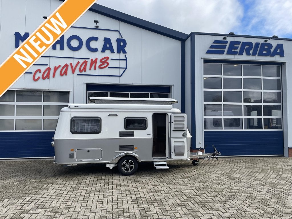 Eriba Touring 542 Legend, Caravans en Kamperen, Caravans, Overige typen, Standaardzit, Schokbreker, Bedrijf