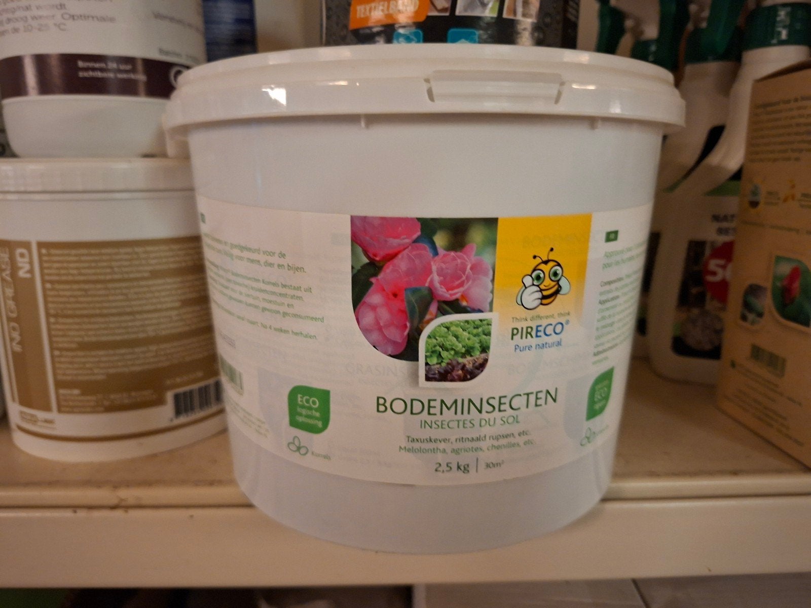 Pireco Bodeminsecten 2,5 kg voor gezonde tuinbodem, Ophalen of Verzenden, Overige typen