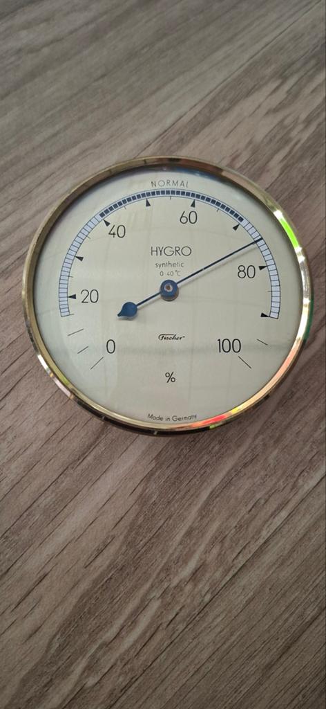 Fischer hygrometer 87 mm, Ophalen of Verzenden
