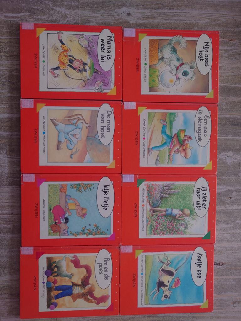 Zwijsen AVI-boeken set - 8 delen, Ophalen, Gelezen, Diverse auteurs (o.a. Els Pelgrom, Lian de Kat), Fictie algemeen