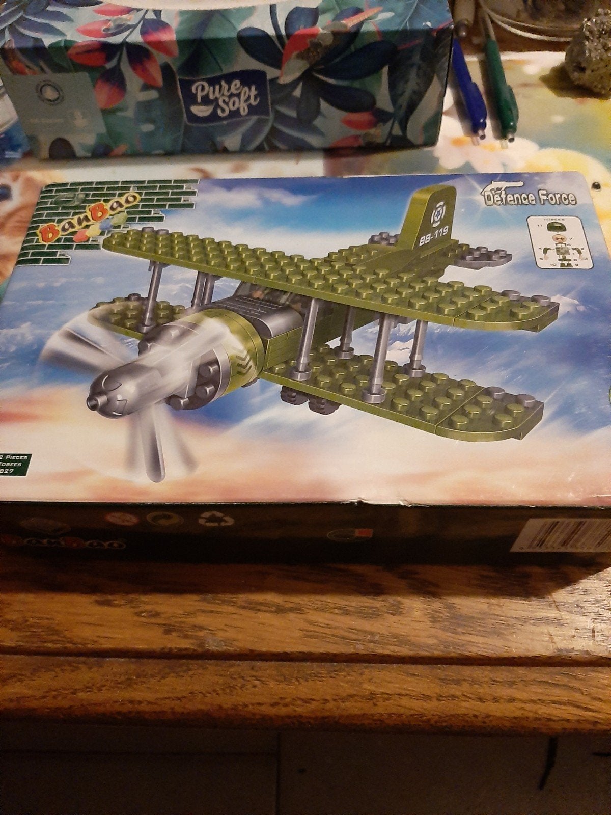 BanBao Defence Force BB-119 Bouwset Vliegtuig, Ophalen, Nieuw, Overige merken