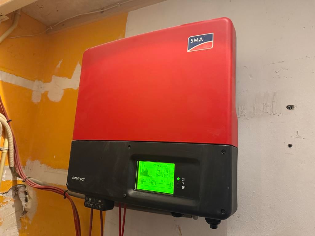 SMA Sunny Boy SB 4000TL-20 Omvormer Zonnepanelen, Ophalen, Gebruikt, Overige typen, 200 wattpiek of meer