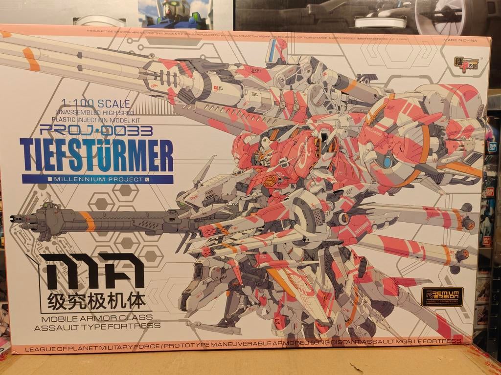 Mechanicore tiefsturmer (gundam deepstriker) premium versie, Ophalen, Nieuw, 1:50 tot 1:144
