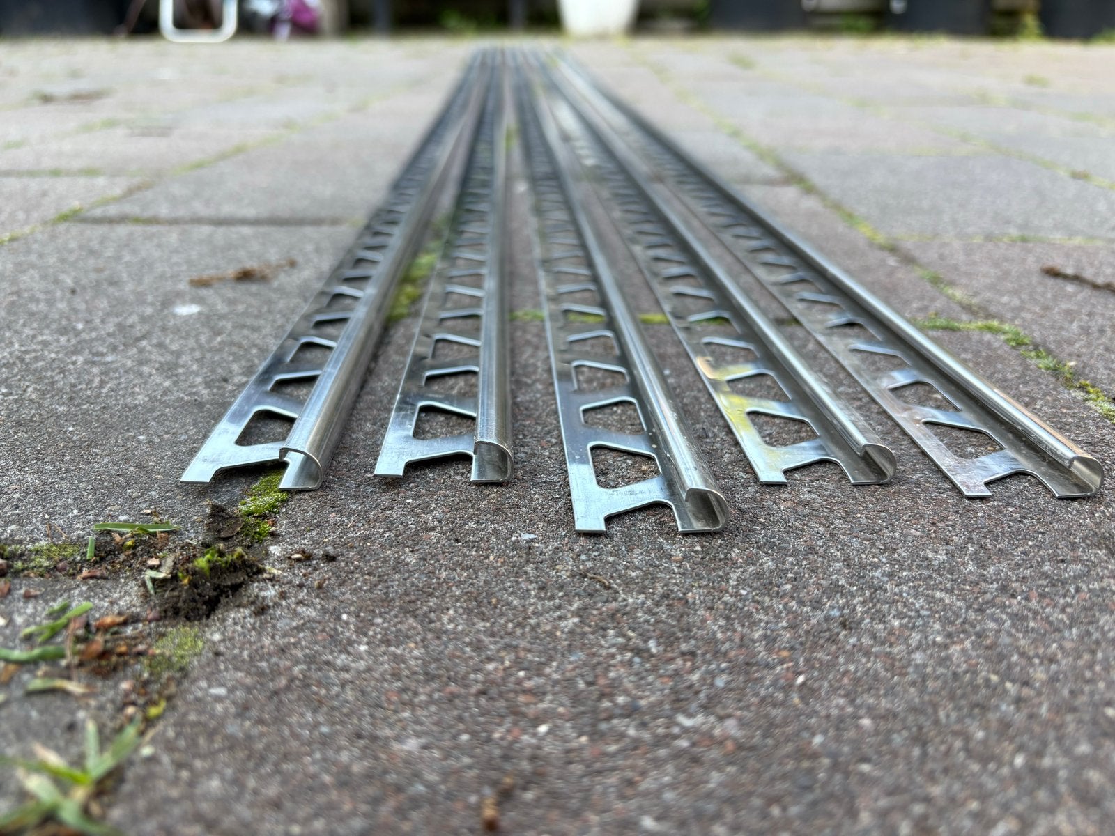 Schlüter RONDEC E RVS tegelprofielen (5 stuks), Ophalen, Overige typen, Nieuw, Minder dan 20 cm