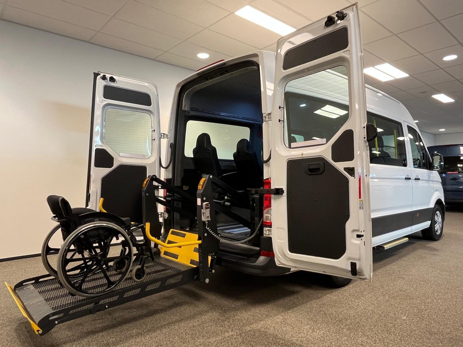 Volkswagen Crafter L2H2 Rolstoelbus Groepsvervoer 9 pers. (2, 2616 kg, Stof, Gebruikt, 241 €/maand
