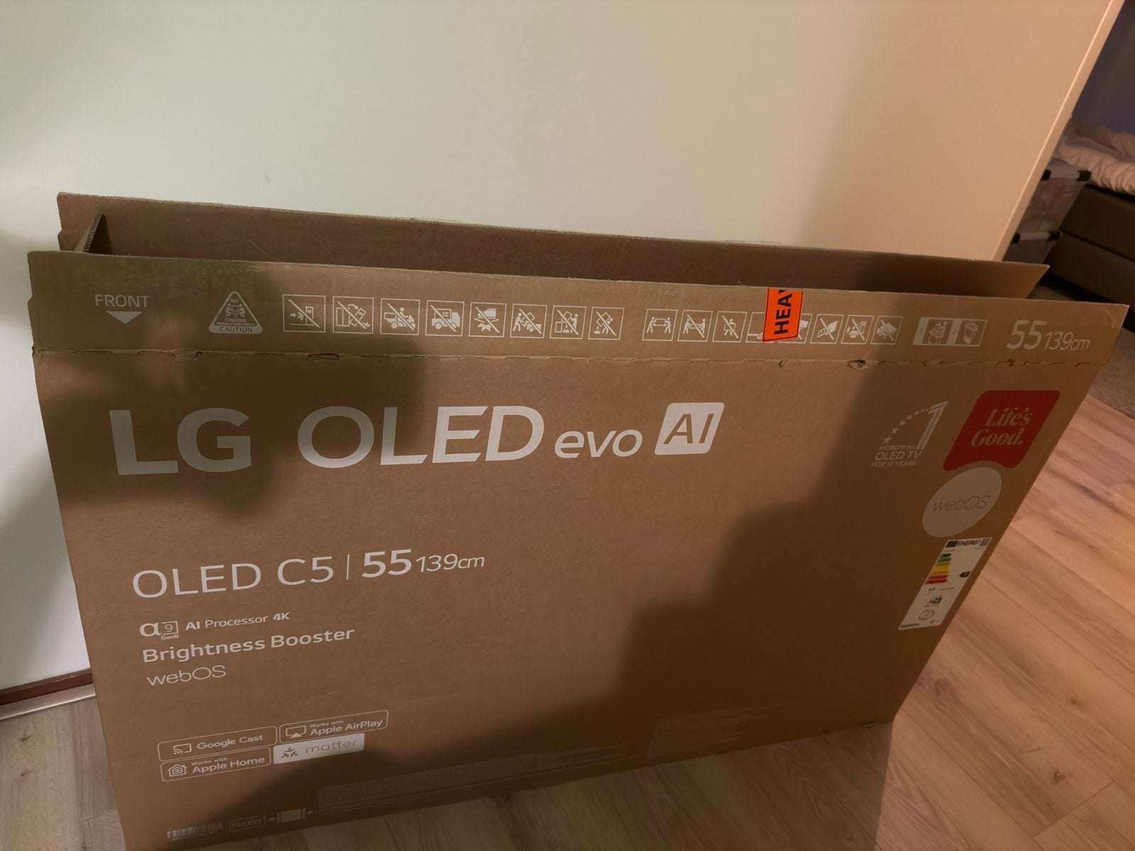 LG C5 oled 55 inch, Ophalen, Zo goed als nieuw, 100 cm of meer, 4k (UHD)