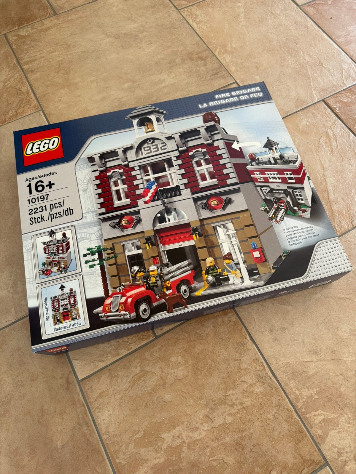 Lego fire brigade 10197. Nieuw en verzegeld, Kinderen en Baby's, Speelgoed | Duplo en Lego, Ophalen of Verzenden, Nieuw