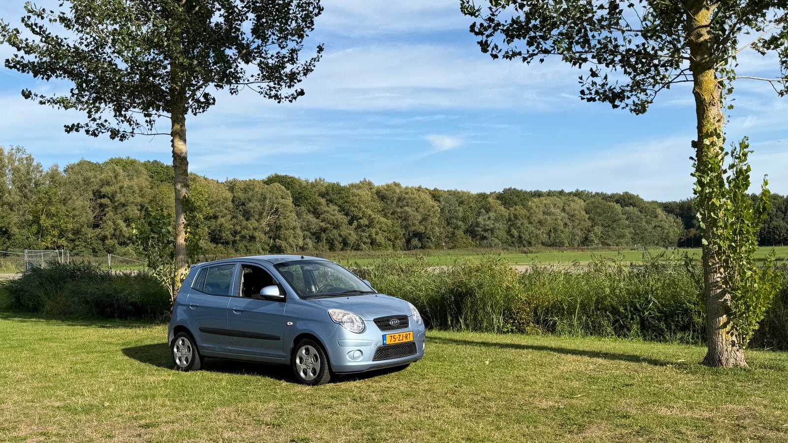 Kia Picanto | 1.1 | Nette auto | Frisse kleur, Auto's, 836 kg, 4 cilinders, Origineel Nederlands, Handgeschakeld