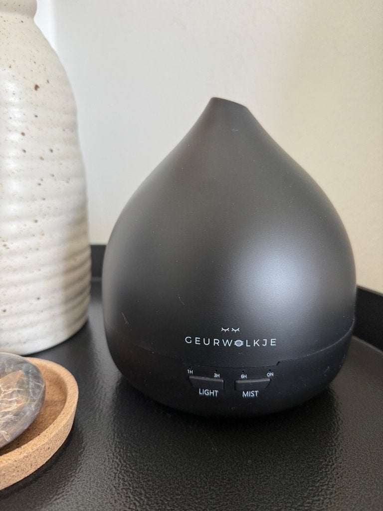 Geurwolkje Aroma Diffuser – Zwart, Ophalen, Zo goed als nieuw, Luchtreiniger