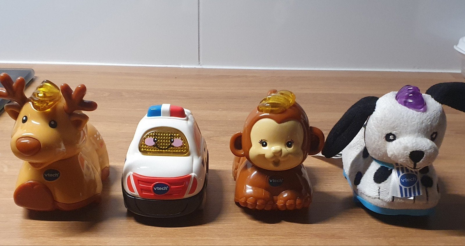 VTech Toet Toet Dieren en Auto's met geluid, Ophalen of Verzenden, Gebruikt, Overige typen, Met geluid