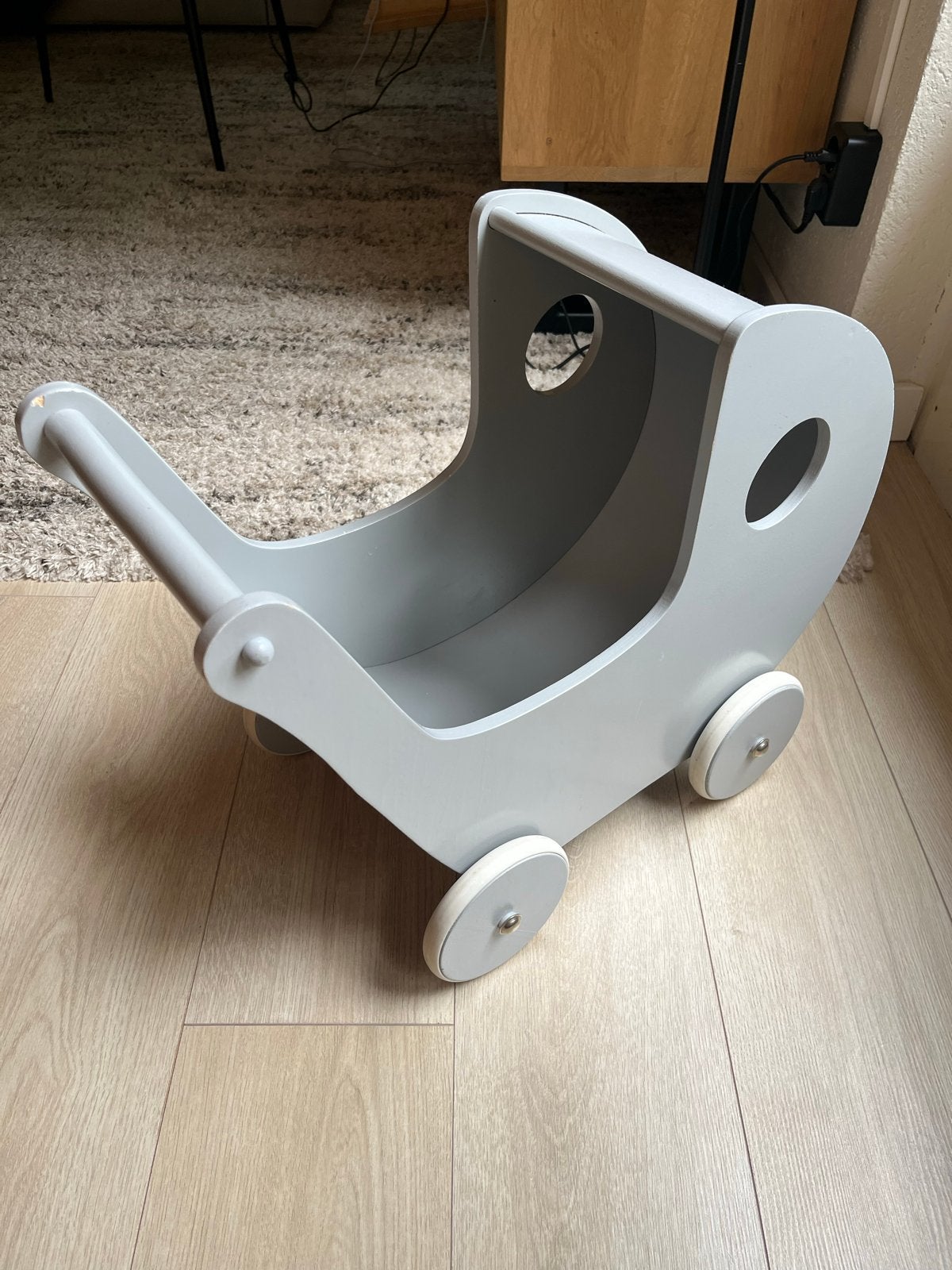 Smallstuff poppenwagen / loopwagen grijs, Ophalen, Gebruikt, Duw- of Trekspeelgoed