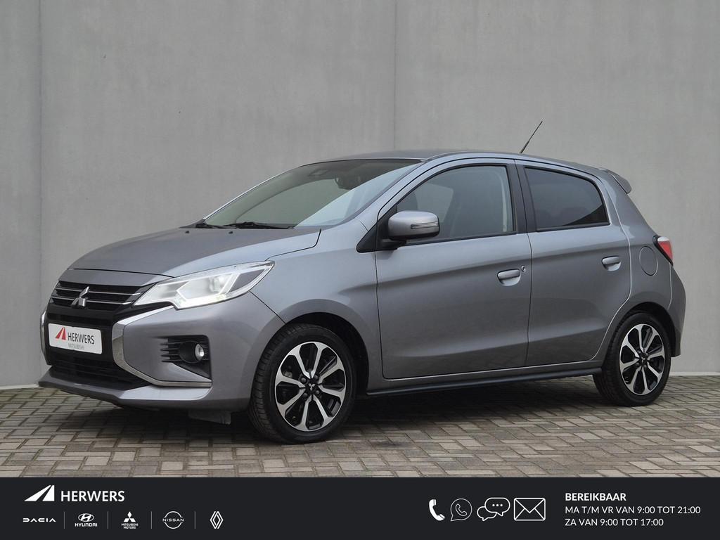 Mitsubishi Space Star 1.2 Instyle Automaat / Navigatie via A, Stof, Gebruikt, Euro 6, Automatische klimaatregeling