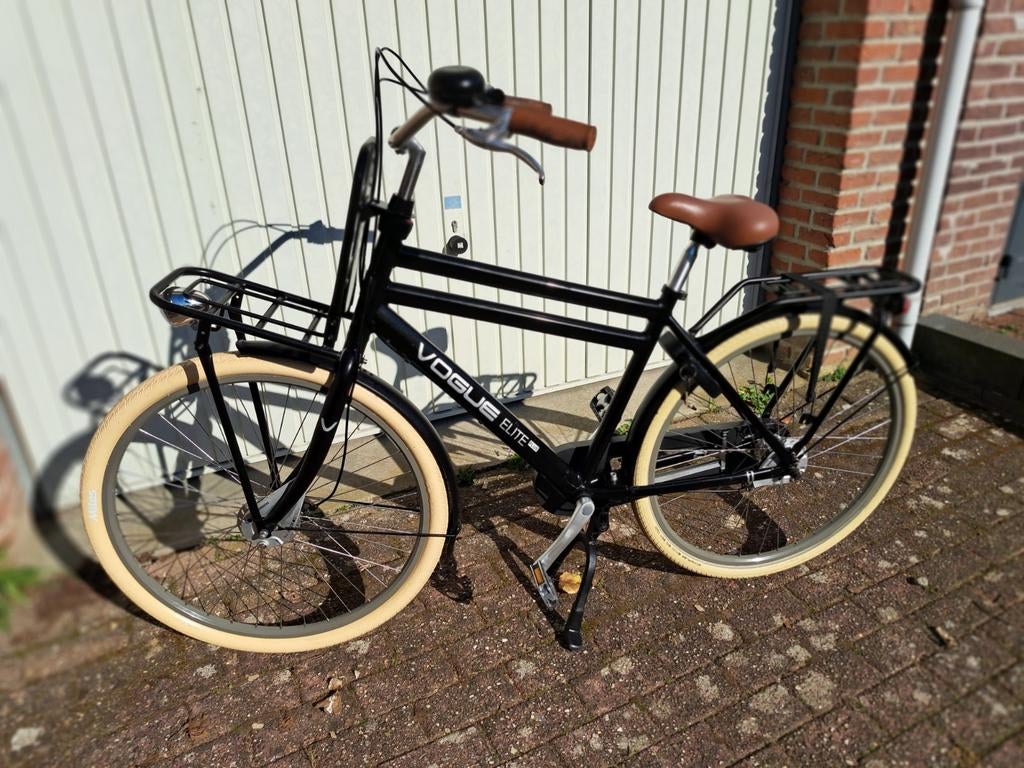 Vogue Elite Plus heren bakfiets., Fietsen en Brommers, Fietsen | Bakfietsen, Zo goed als nieuw, Overige merken, Ophalen