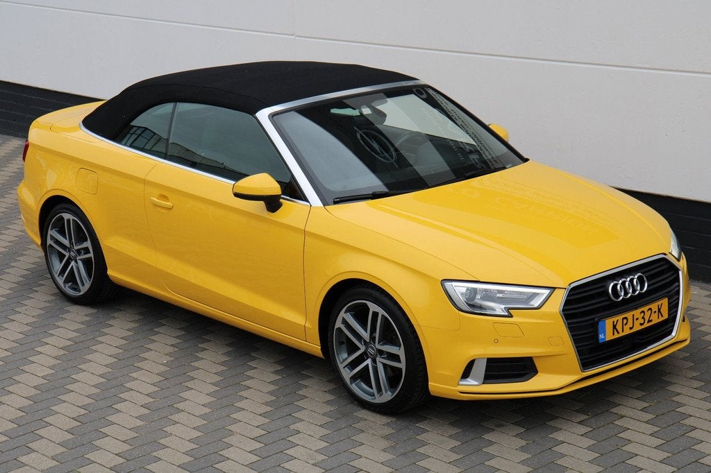 Audi A3 Cabriolet 35 TFSI CoD Sport S-Tronic Navi Camera !, Stof, Zwart, 4 cilinders, 4 stoelen