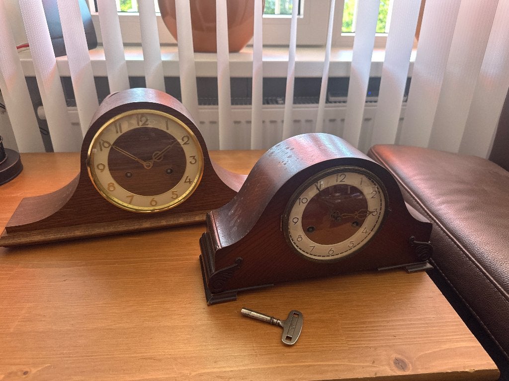 Pendule klokken, Ophalen, Gebruikt, Analoog, Tafelklok