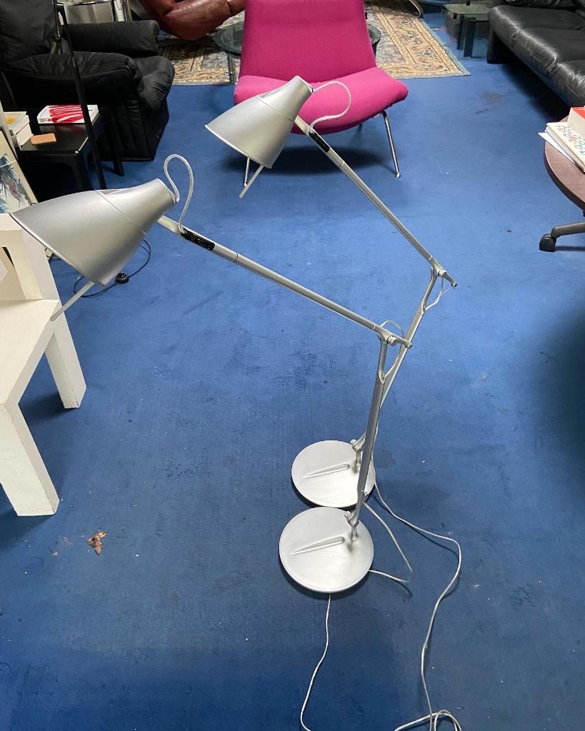2x Bureaulamp Jens en Laub voor Nemo Industrial design, Ophalen, Gebruikt, 50 tot 75 cm, Industrieel Modern Tijdloos