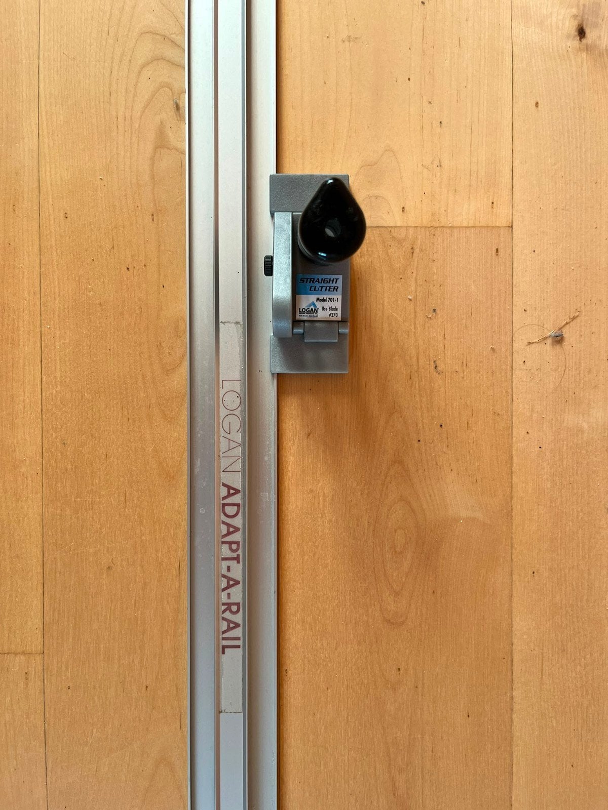 Logan Straight Cutter 701-1 Adapt-A-Rail 152cm, Ophalen of Verzenden, Gebruikt