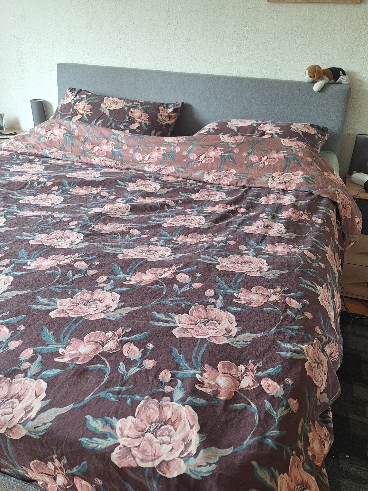 Electrisch verstelbare Boxspring, Ophalen, Gebruikt, Tweepersoons, 200 cm