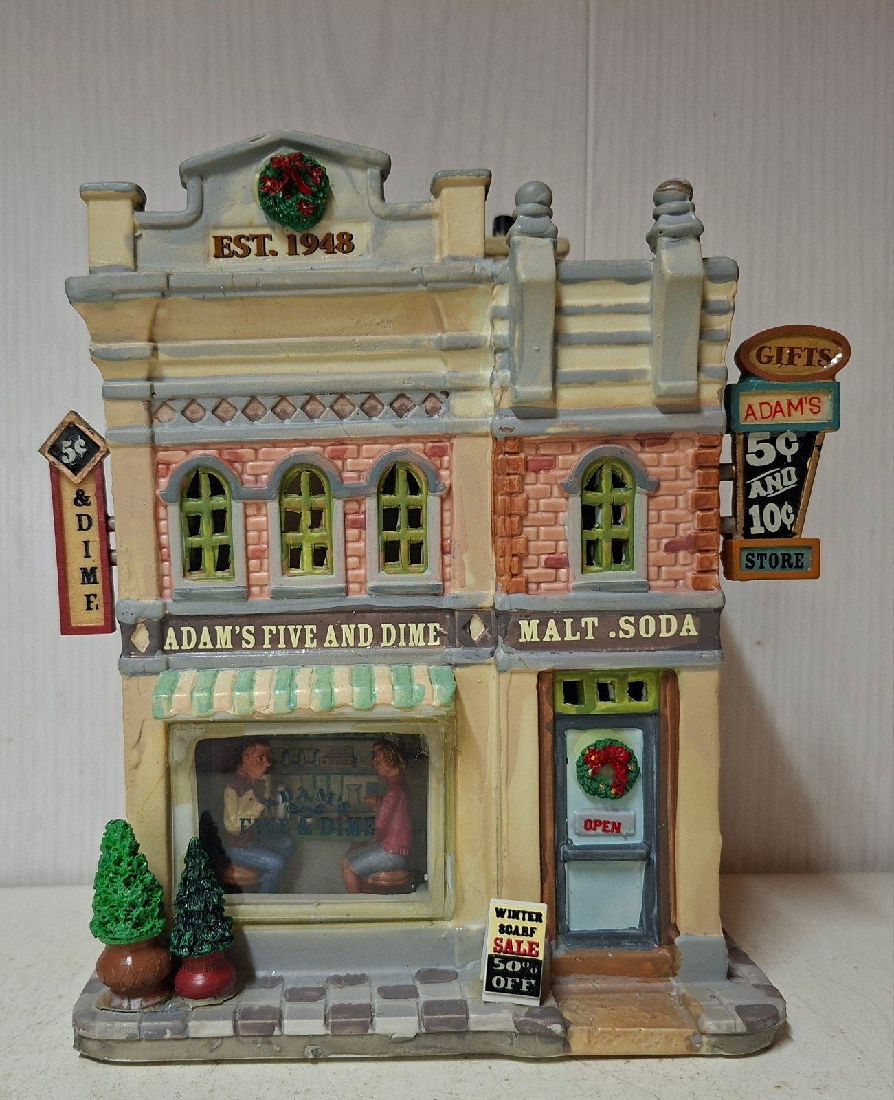 Lemax "Adam's Five & Dime Store", Ophalen of Verzenden, Zo goed als nieuw