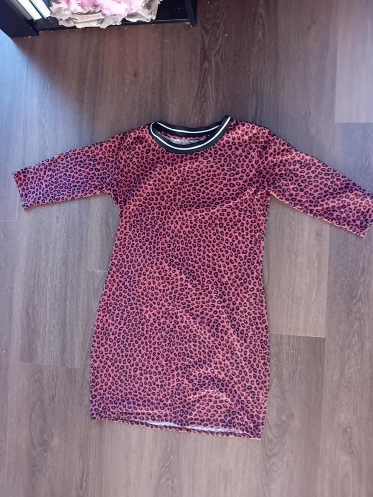2 driekwart mouw shirts, dunne lange trui panter L, Ophalen of Verzenden, Zo goed als nieuw, Bruin, Lange mouw