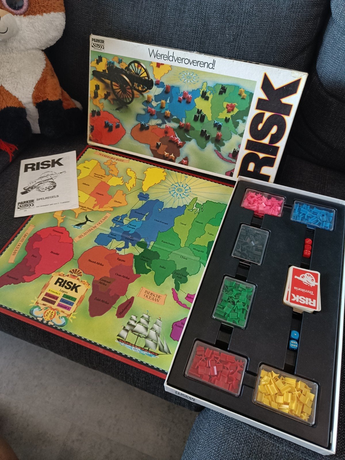 Risk Wereldveroverend! Bordspel - Klassieke Strategie, Hobby en Vrije tijd, Gezelschapsspellen | Bordspellen, Vijf spelers of meer