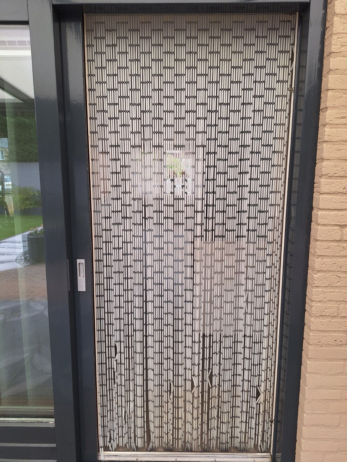 Vliegen gordijn, Doe-het-zelf en Verbouw, Deuren en Horren, Ophalen of Verzenden, Zo goed als nieuw, Binnendeur, 200 tot 215 cm