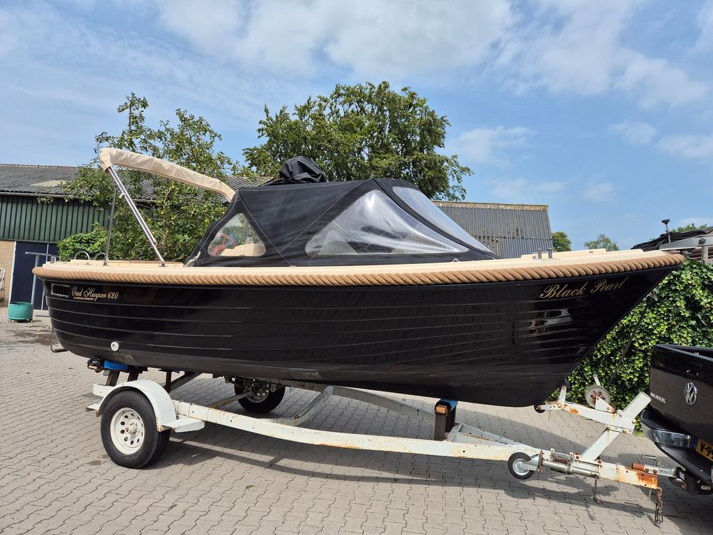 Schitterende Oud Huijzer 620 met 20 pk 4-tact Yamaha, Watersport en Boten, Sloepen, -, -, Zo goed als nieuw, -