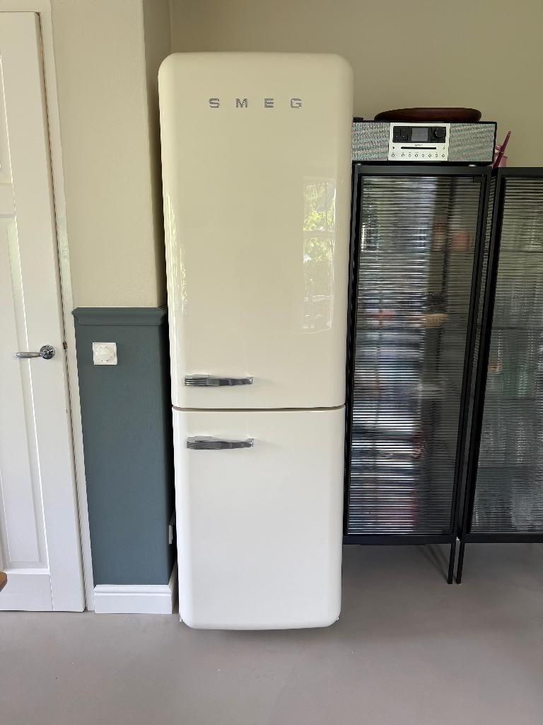 SMEG koelvriescombinatie zgan, Ophalen, 200 liter of meer, 60 cm of meer, 160 cm of meer