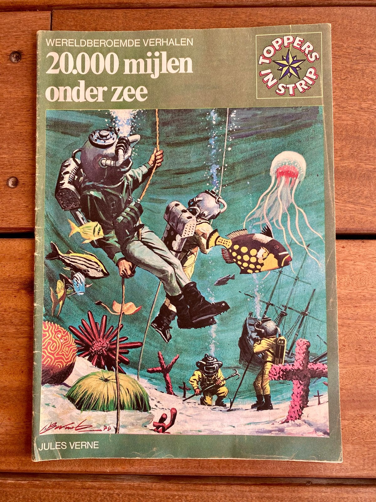 20.000 mijlen onder zee - Toppers in Strip, Boeken, Eén stripboek, Ophalen of Verzenden, Gelezen