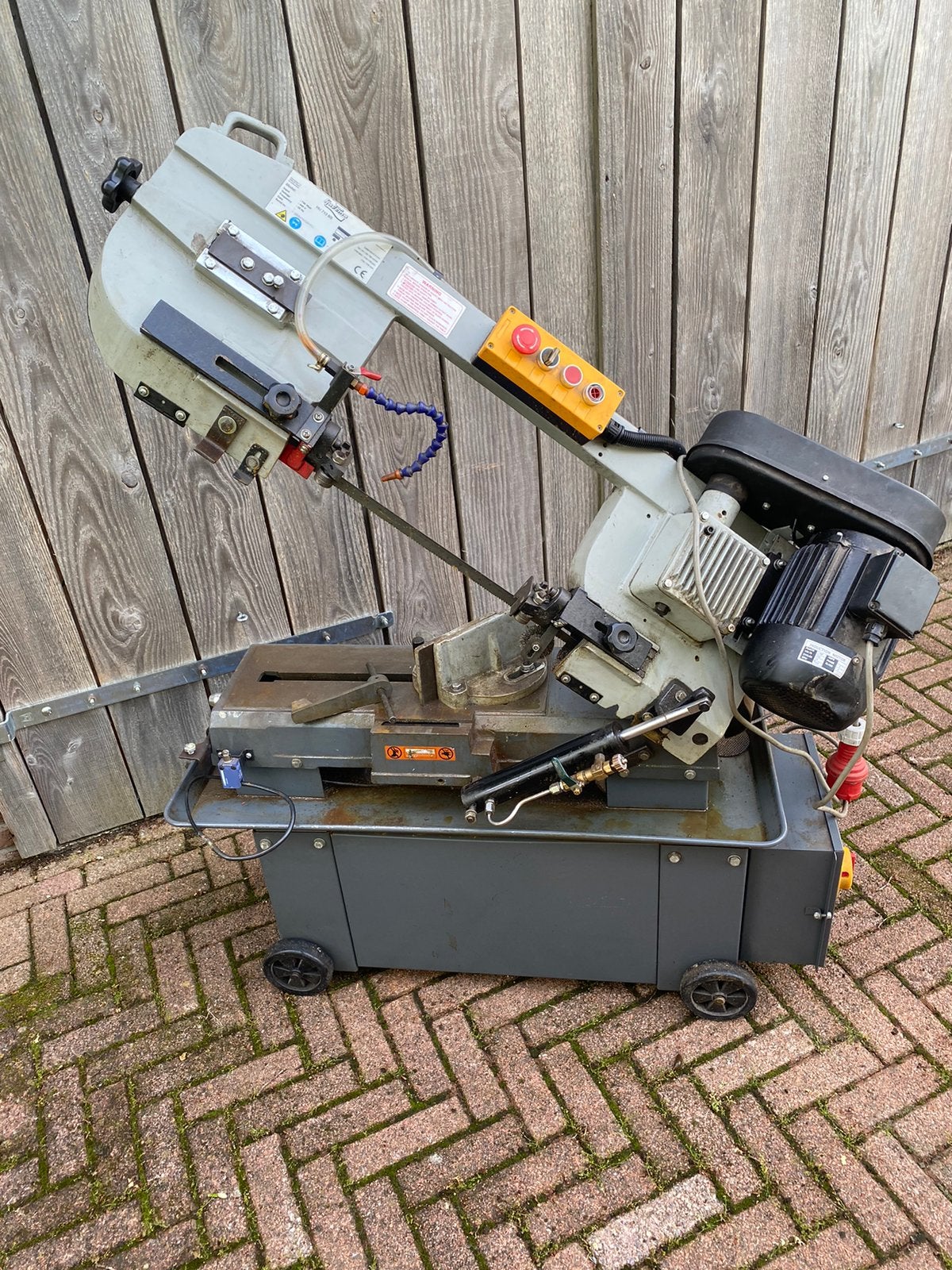 Huvema lintzaag bandzaag metaalzaag, Gebruikt, 70 mm of meer, Ophalen of Verzenden, Lintzaag