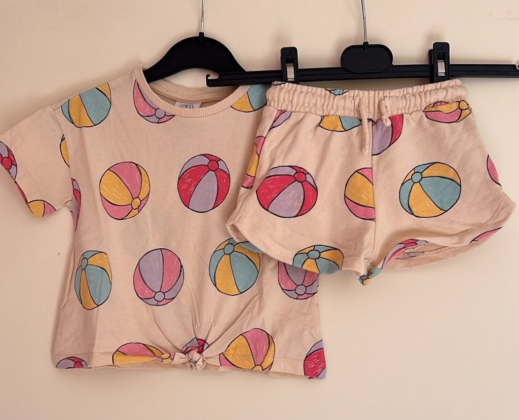 zara set maat 92, Kinderen en Baby's, Kinderkleding | Maat 92, Zo goed als nieuw, Verzenden, Meisje, Zara