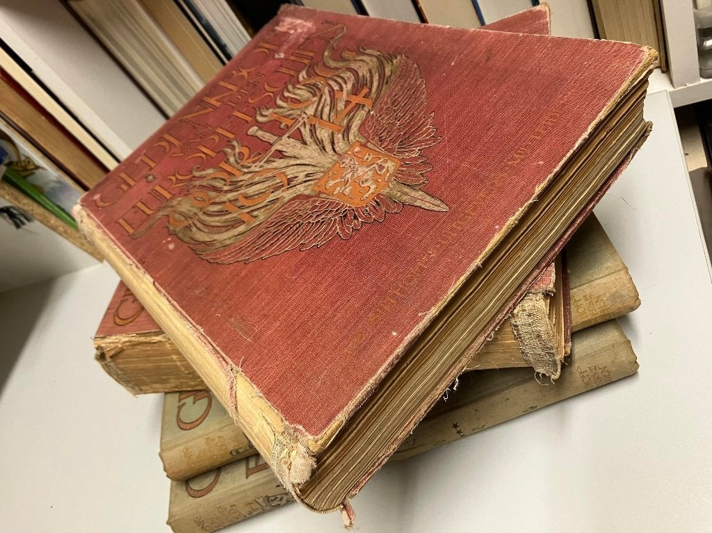 Gedenkboek van den Europeeschen oorlog 4 deel, Boeken, Ophalen of Verzenden, Voor 1940, Gelezen