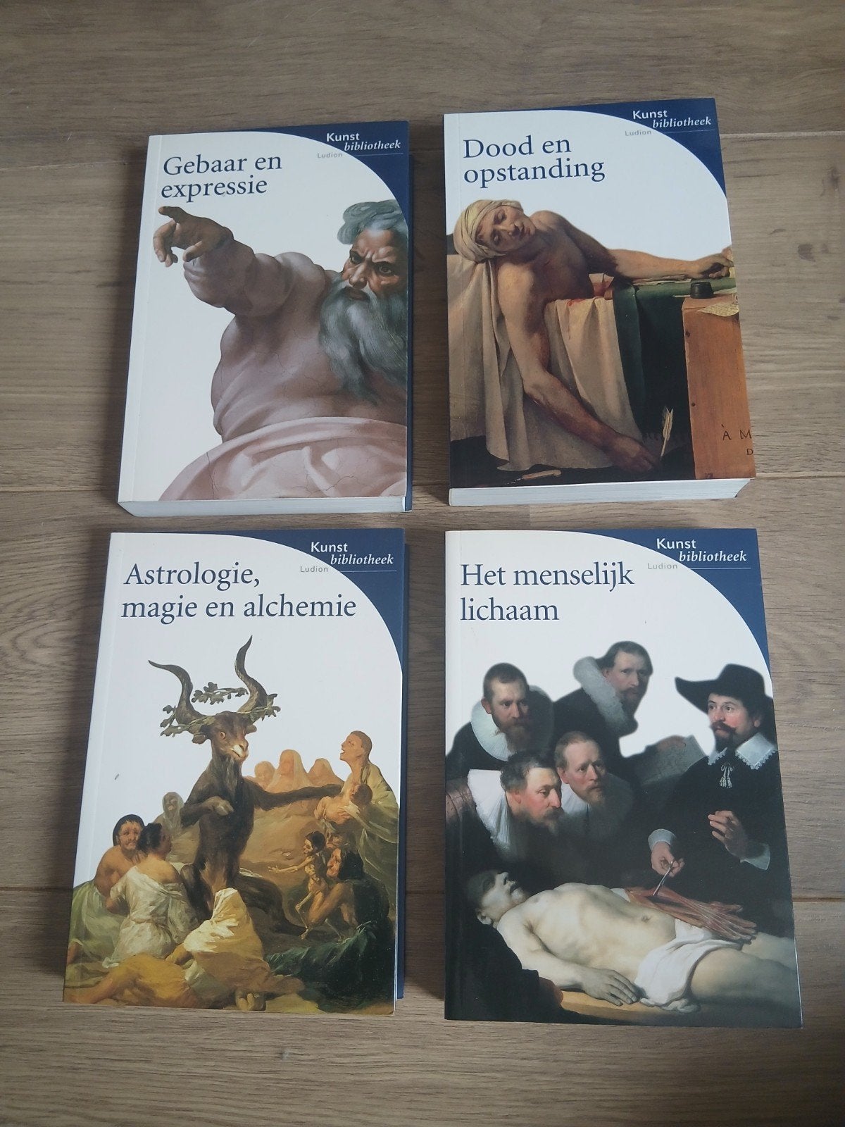 4 delen uit de serie Kunstbibliotheek van Ludion, Ophalen of Verzenden, Zo goed als nieuw, Overige onderwerpen