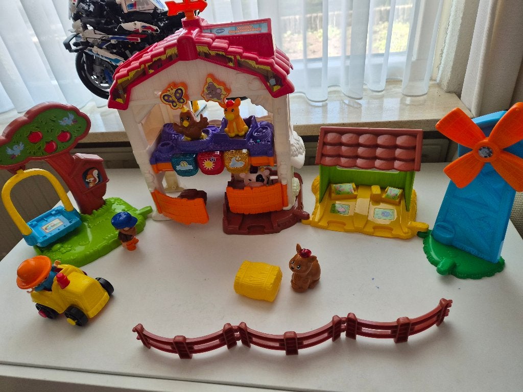 Vtech boerderijdieren & hondenhok, Ophalen of Verzenden, Zo goed als nieuw, 2 tot 4 jaar