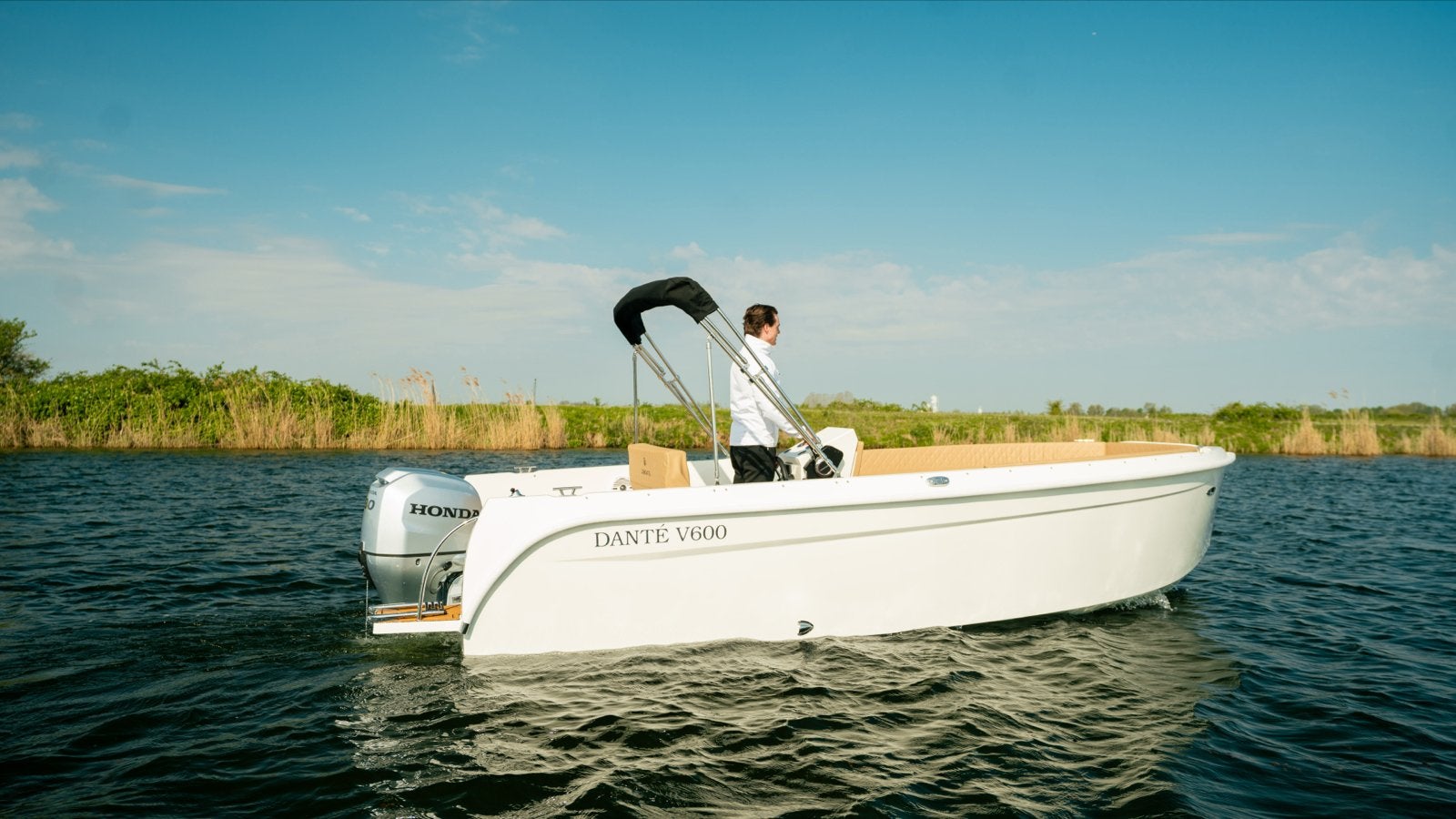 Nieuwe Danté V600 sloep met 80PK Honda geheel vaarklaar, Tender, Nieuw, 6 m, 2 m