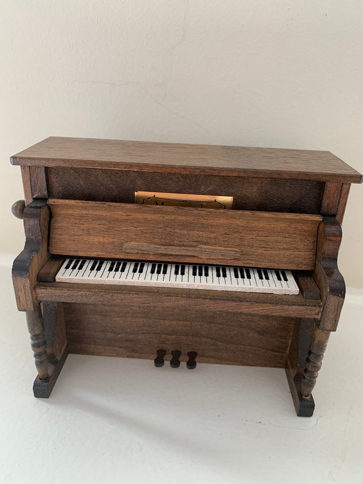 Muziek doosje  piano 🎵, Ophalen of Verzenden, Zo goed als nieuw, Zwart