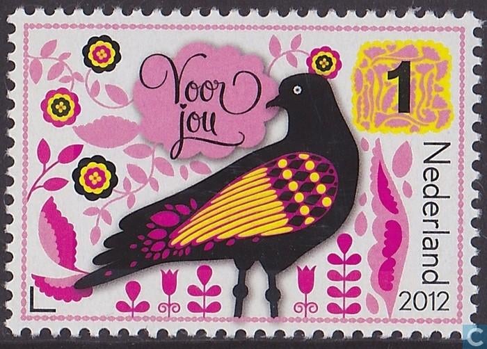 Nederland NVPH nr 2914a postfris Weken van de kaart 2012, Postzegels en Munten, Postzegels | Nederland, Ophalen of Verzenden, Na 1940