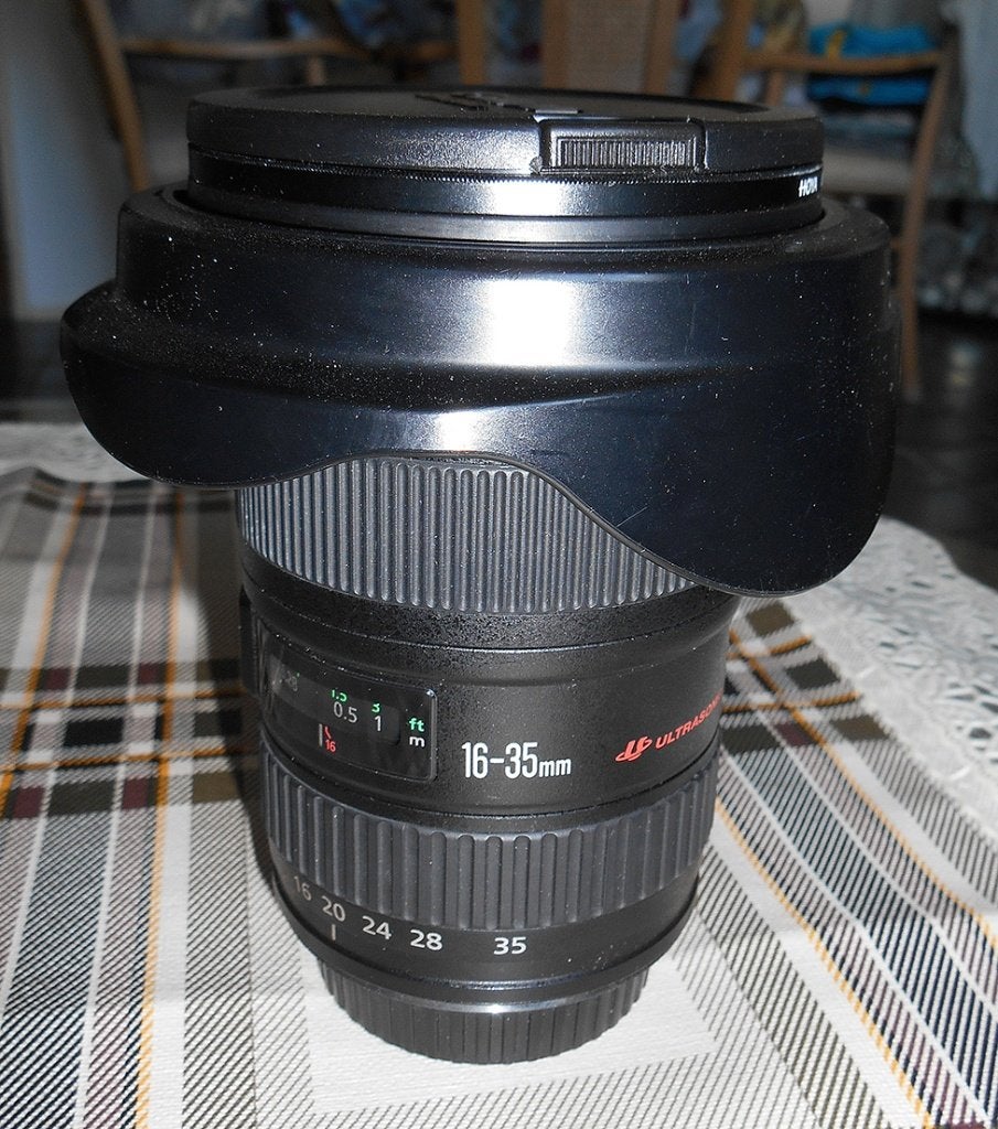 Canon Lens 16-35 F 2:8 L Mark II, Audio, Tv en Foto, Canon, Zo goed als nieuw, Canon EF, Groothoeklens