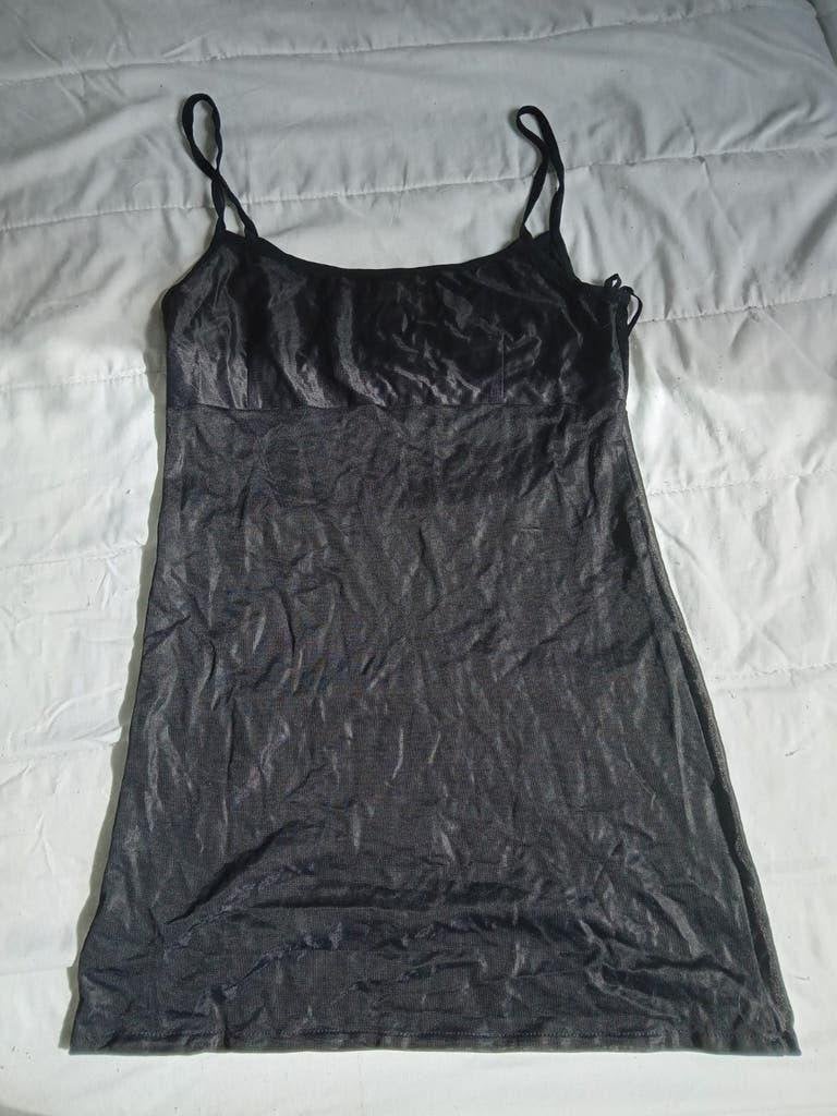 Hifever nachthemd transparant zwart S, Ophalen of Verzenden, Zwart, Nachtkleding