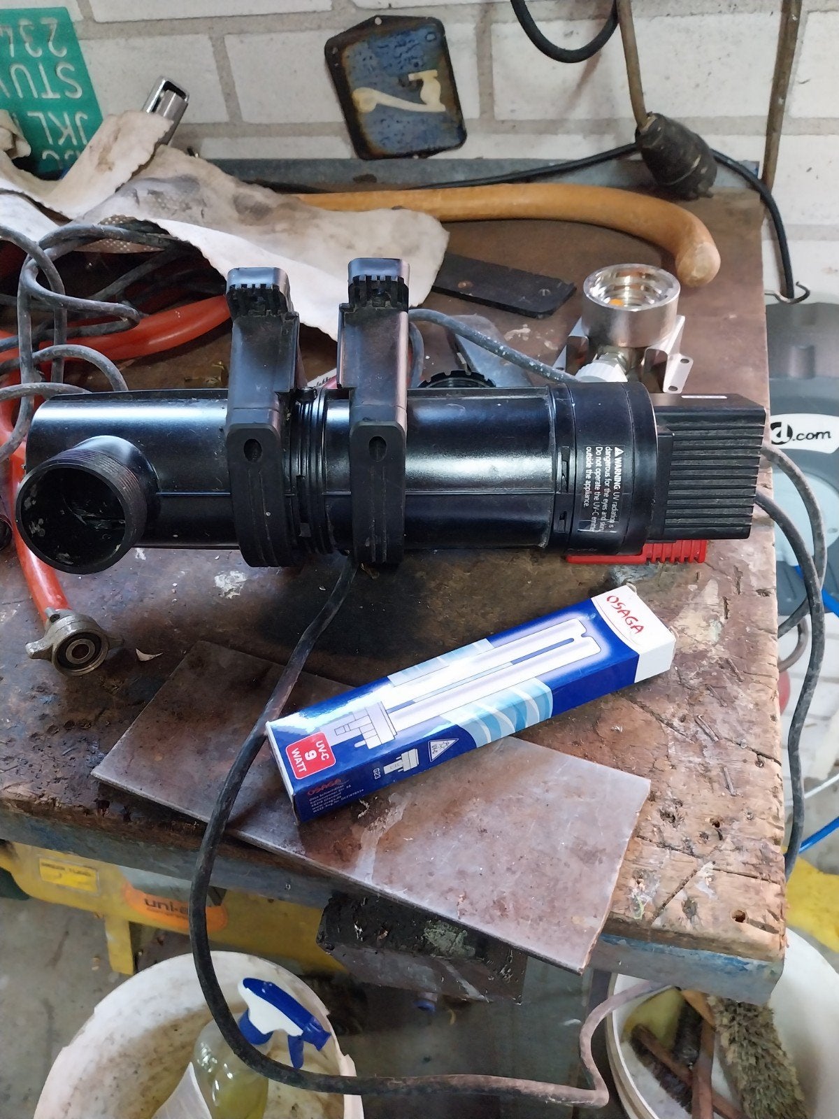 Osaga UV-C Vijverfilter met 9 Watt lamp, Ophalen of Verzenden