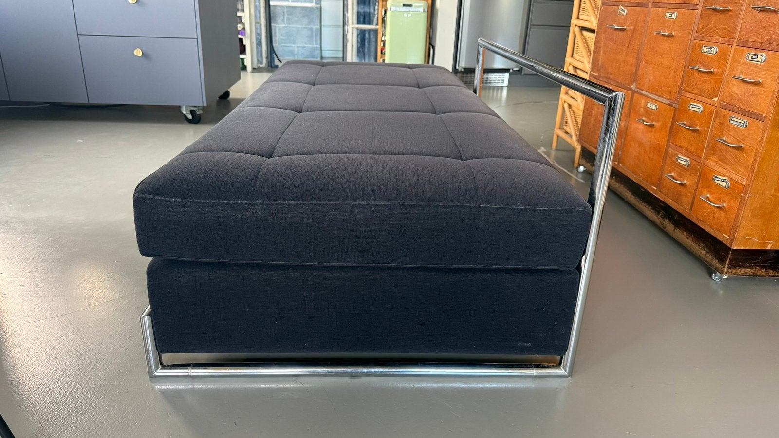 Eileen Gray Daybed - Design meubel, Ophalen, Gebruikt, Zwart, 190 cm of minder