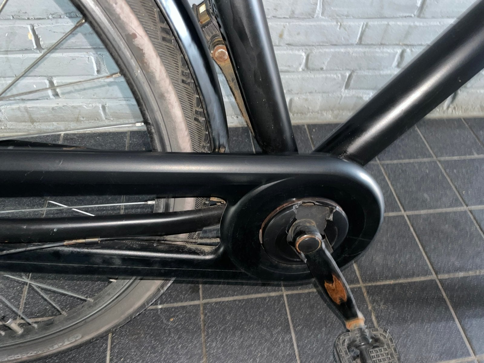 Foto 10 van Altec Marquant 28” herenfiets | 3V Shimano Nexus | mat zwart