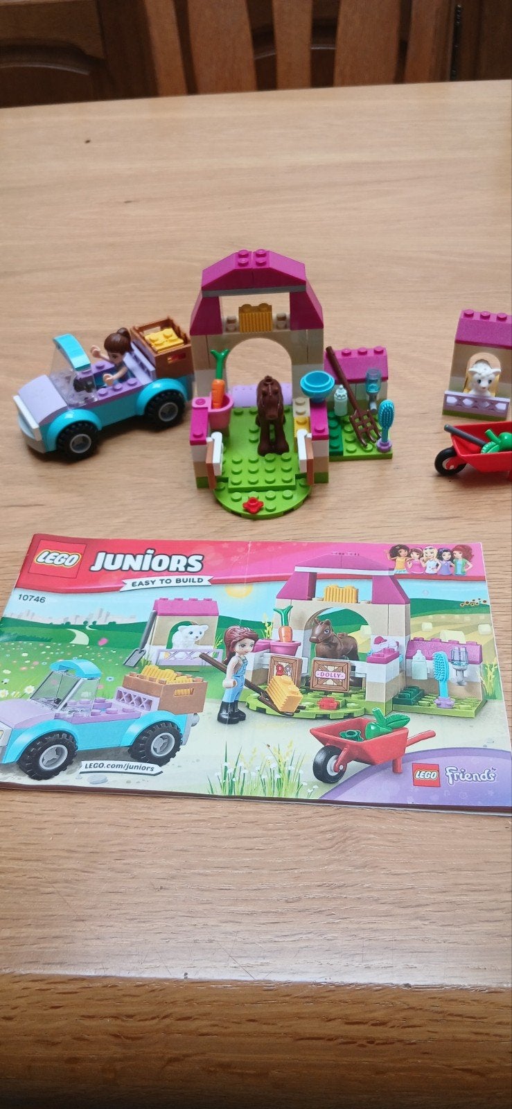 Lego mia's boerderij 10746, Lego, Compleet, Friends, Ophalen of Verzenden
