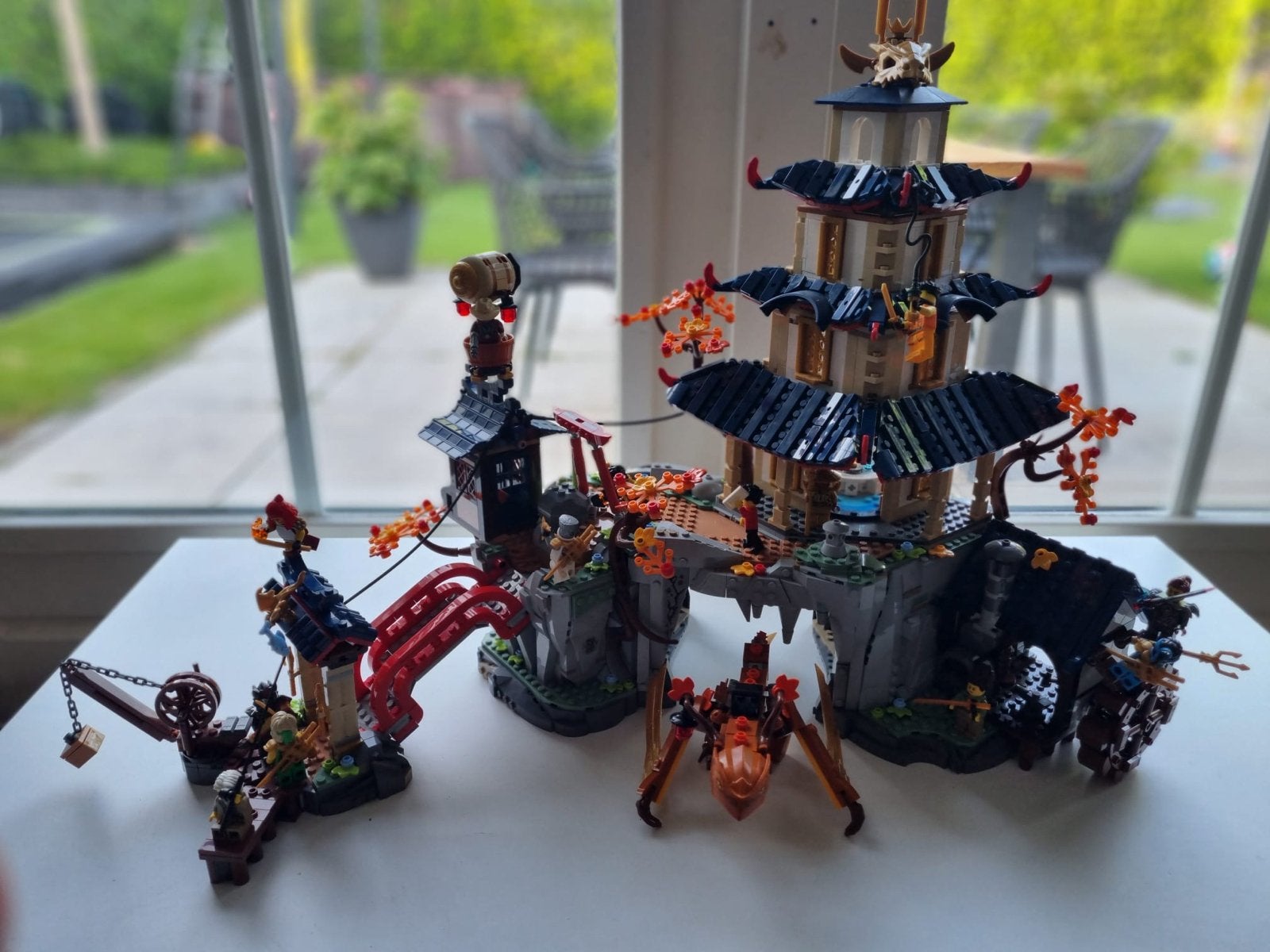 LEGO Ninjago 71814 met doos en boekjes, Lego, Ophalen of Verzenden, Zo goed als nieuw, Compleet