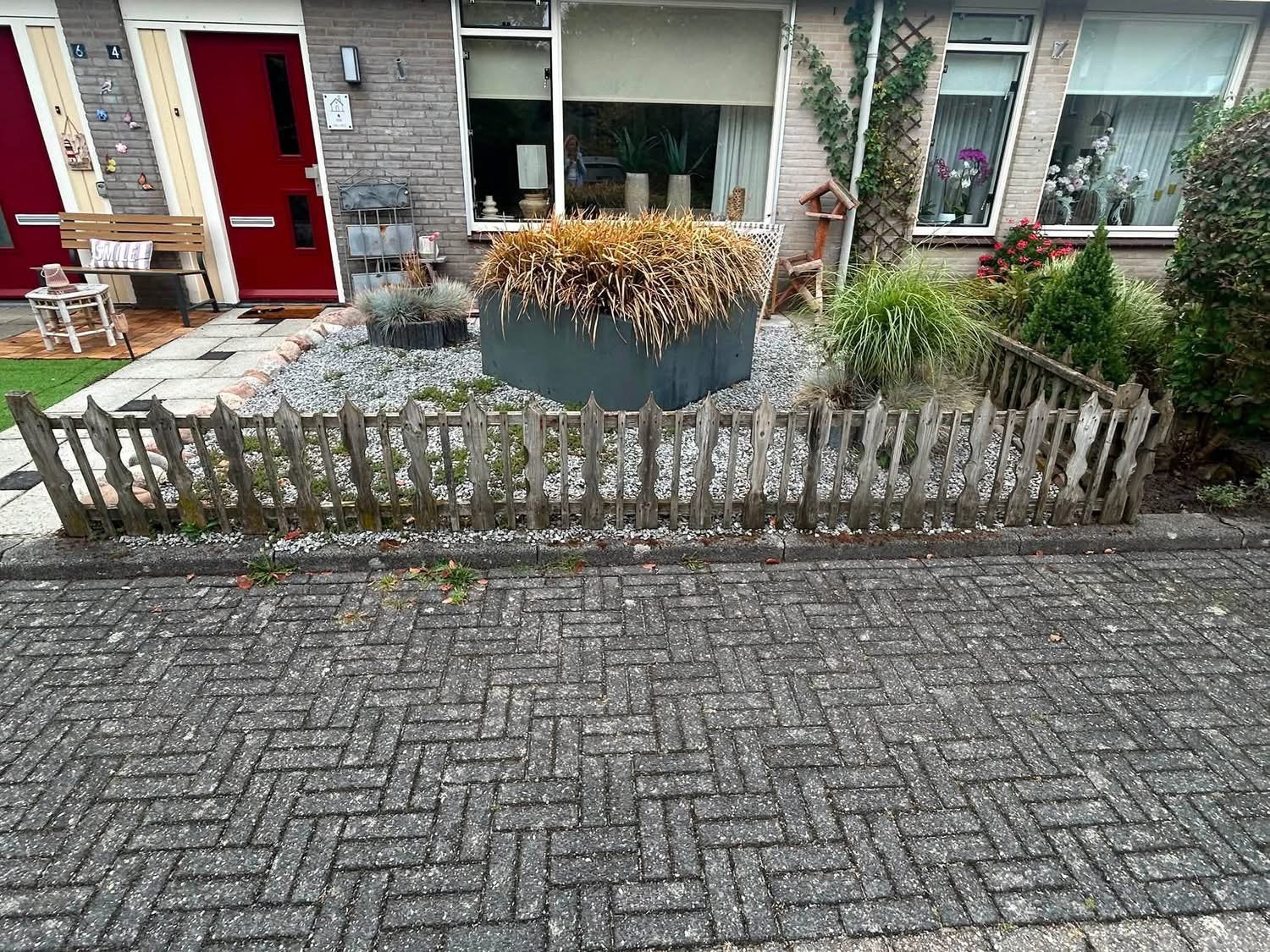 Gratis tuinhek, Tuin en Terras, Ophalen, Gebruikt, Hout, Tuinhek