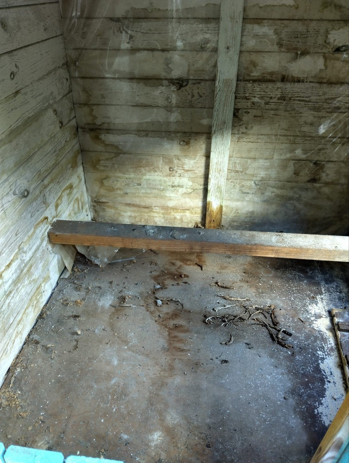 Speelhuisje/kippenhok, Ophalen, Hout